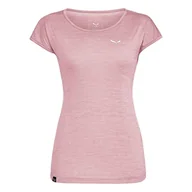 Koszulki i topy damskie - Salewa Puez Melange Dry T-shirt damski, zephyr melanż, XS, Zephyr Melange, XS - miniaturka - grafika 1