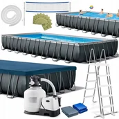 Baseny ogrodowe - ﻿INTEX 26378 BASEN OGRODOWY STELAŻOWY Ogromny Rodzinny 975x488x132cm 54368 l - miniaturka - grafika 1