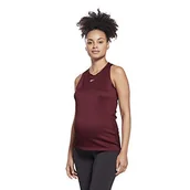 Koszulki i topy damskie - Reebok Damski top bez rękawów Sr Maternity wielokolorowa granatowo-czerwony XXL FU2467_2XL - miniaturka - grafika 1