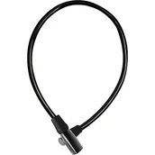 Zabezpieczenia do roweru - Zapięcie rowerowe ABUS 4408K/65 Linka Czarny - miniaturka - grafika 1