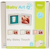 Ramki na zdjęcia - Baby Art Ramka na dwa odciski My Baby Touch, pastelowa - miniaturka - grafika 1