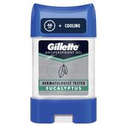 Dezodoranty i antyperspiranty męskie - Gillette Eucalyptus - chłodzący antyperspirant w żelu dla mężczyzn 70ml - miniaturka - grafika 1