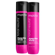 Zestawy kosmetyków damskich - Matrix Keep Me Vivid, zestaw chroniący kolor, szampon + odżywka - miniaturka - grafika 1