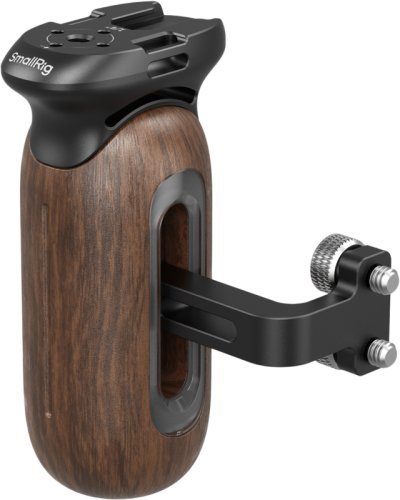 SmallRig SmallRig 5237 Drewniany uchwyt boczny ze śrubą 1/4