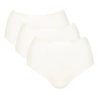Majtki damskie - BAWEŁNIANE majtki Z WYSOKIM STANEM Sloggi GO Daily Cotton Highwaist 3P L - miniaturka - grafika 1