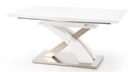 Stoły - Stół rozkładany biały połysk F8-Z34 - miniaturka - grafika 1