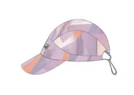 Czapki i chusty sportowe męskie - BUFF Czapka biegowa z daszkiem PACK SPEED CAP shane lilac sand - miniaturka - grafika 1