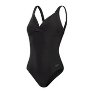 Stroje kąpielowe - Speedo Damski strój kąpielowy modelujący krzyż węzeł 1 sztuka | bielizna modelująca | plaża i wakacje stroje kąpielowe, czarny, 42/18 - miniaturka - grafika 1