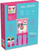 Zabawki kreatywne - Wow Box. Zestaw makrama Lama - TM Toys - miniaturka - grafika 1