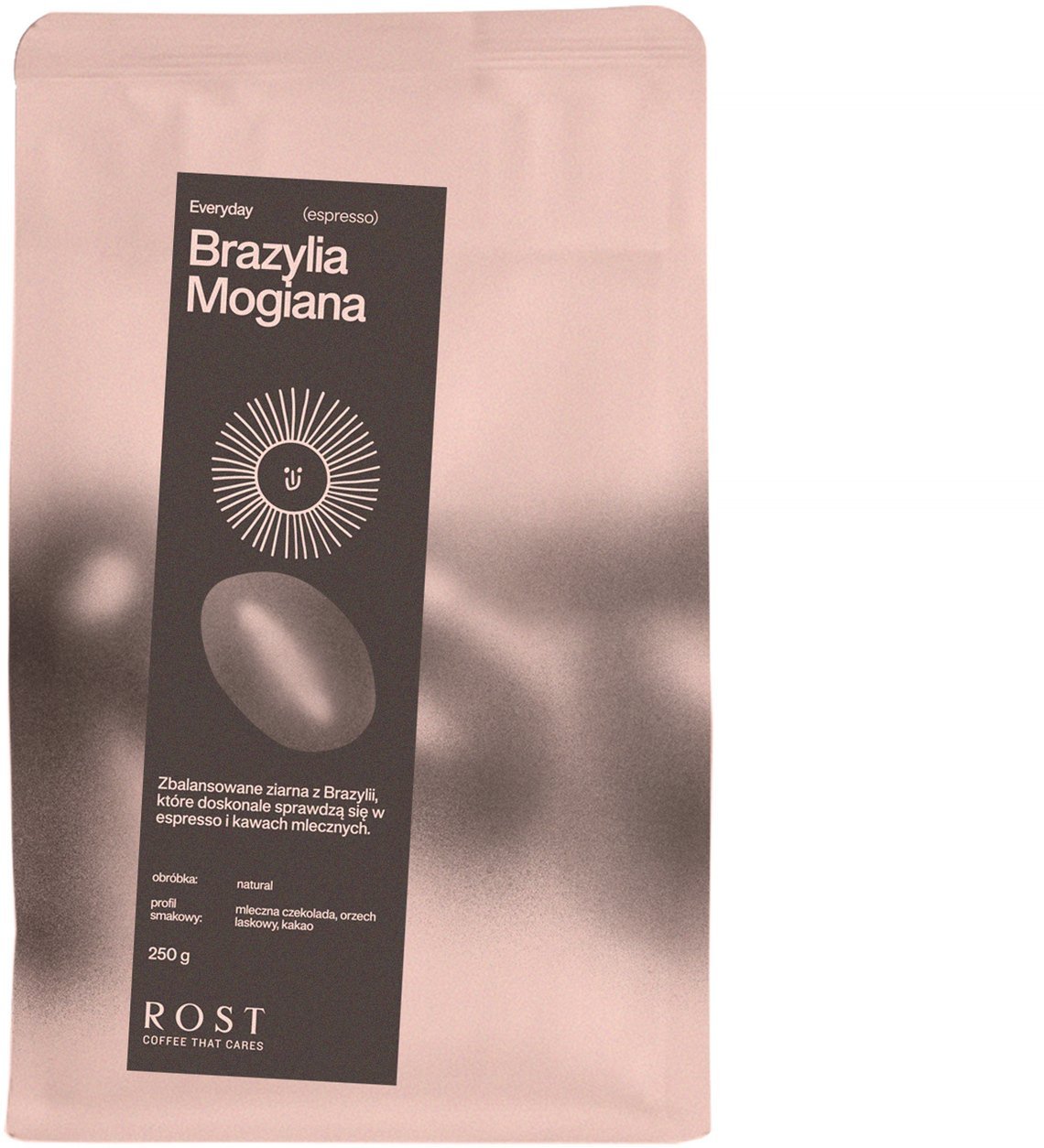 Kawa ziarnista ROST kawa ziarnista Brazylia Mogiana Naturalny Espresso 250 g