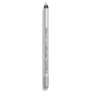 Gosh Metal Eyes - Metaliczna kredka do oczu - 004 - SILVER STONE GOSEKOC-DOOC-03 - Kredki do oczu - miniaturka - grafika 1