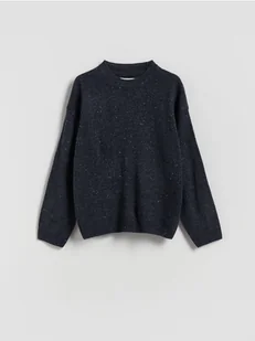 Reserved - Sweter z naszywką - granatowy - Bluzy dla chłopców - miniaturka - grafika 1