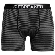 Majtki męskie - Męskie bokserki Icebreaker Mens Anatomica Boxers Rozmiar: XL / Kolor: czarny/szary - miniaturka - grafika 1