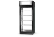 Szafy i witryny chłodnicze - Energooszczędna szafa chłodnicza dwustronnie przeszklona RAPA SCh-2S 725 1D AG ecoline - miniaturka - grafika 1