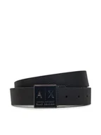 Paski - Armani Exchange Pasek Męski XM001005 AF13929 UB101 Granatowy - miniaturka - grafika 1