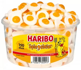 Haribo, żelki owocowe Jajka Sadzone, 150 sztuk - Żelki - miniaturka - grafika 1