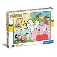 Puzzle - Clementoni Puzzle 500el Peanuts 35558 p6 - miniaturka - grafika 1