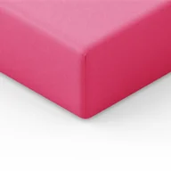 Prześcieradła - Prześcieradło jersey z gumką 180x200 różowe - miniaturka - grafika 1