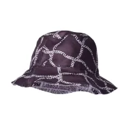 Czapki damskie - Kapelusz damski LABELLAMAFIA BUCKET HAT BLACK - miniaturka - grafika 1
