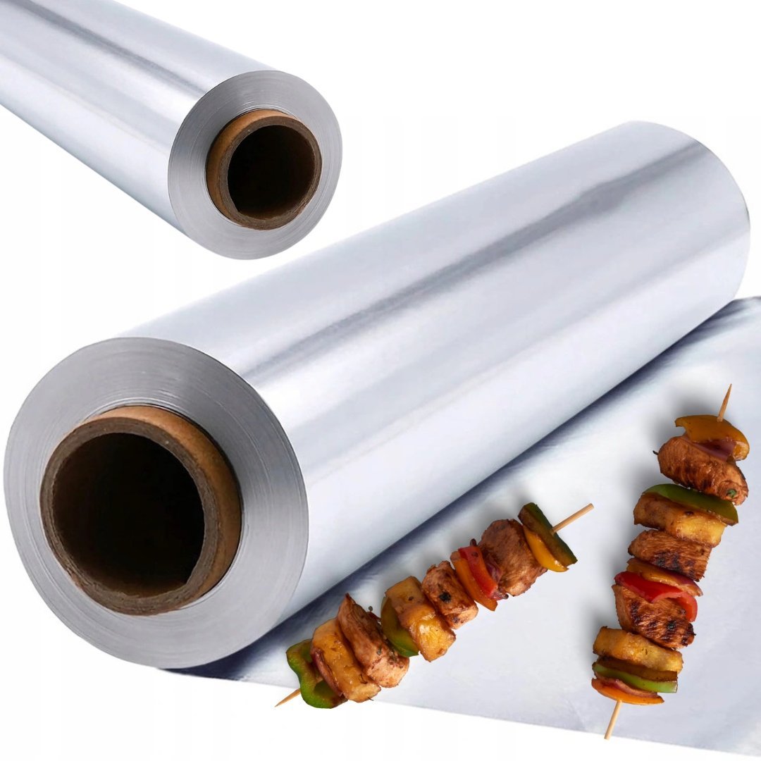 Folia ALUMINIOWA gruba GASTRONOMICZNA duża rolka
