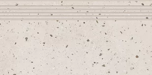 Stopnica Stracciatella Grey Steptread Mat Rect 29,8X59,8 Cersanit - Płytki ceramiczne - miniaturka - grafika 1