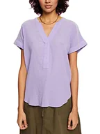 Bluzki damskie - ESPRIT Damska bluzka 033EE1F316, 510/PURPLE, XXL, 510/fioletowy, XXL - miniaturka - grafika 1