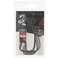 Inne akcesoria dla wędkarzy - Haczyk wędkarski MIKADO Jaws Big Offset 9/0 (3 szt.) - miniaturka - grafika 1