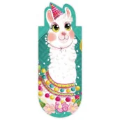 Zakładki do książek - Zakładka magnetyczna owal Lama - Henry - miniaturka - grafika 1