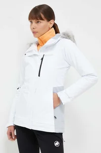 Columbia kurtka Ava Alpine Insulated kolor biały - Kurtki i kamizelki sportowe damskie - miniaturka - grafika 1