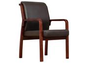 Fotele i krzesła biurowe - Krzesło biurowe MEETING brązowy - miniaturka - grafika 1