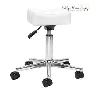 Podnóżek mobilny Sillon Bell do pedicure biały - Meble kosmetyczne - miniaturka - grafika 1