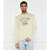 Swetry męskie - Gant Sweter NAUTICAL FLAGS | Regular Fit - miniaturka - grafika 1