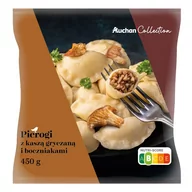 Dania mrożone - Auchan - Pierogi z kapustą i boczniakami - miniaturka - grafika 1