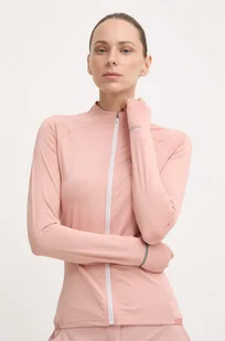 Jack Wolfskin bluza rowerowa Gravex kolor różowy gładka - Bluzy damskie - miniaturka - grafika 1