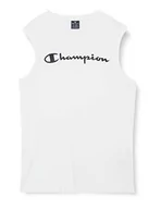 Koszulki męskie - Champion Legacy American Classics Logo S/L Tank Top Męski, biały, XL - miniaturka - grafika 1