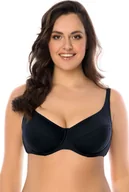 Stroje kąpielowe - Vivisence Vivisence 3216 czarny 85C Kostium kąpielowy biustonosz miękki - miniaturka - grafika 1