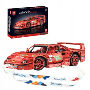 KLOCKI KONSTRUKCYJNE SPORTOWY POJAZD WYŚCIGOWY F40 2688el. MOULD KING 13095 - Klocki - miniaturka - grafika 1