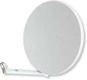 Anteny satelitarne - Schwaiger Antena satelitarna aluminiowy Classic-Line 860 85x90cm - Biały: RAL 7035 790612 - miniaturka - grafika 1