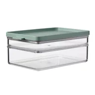 Pojemniki kuchenne - Mepal Pojemnik na wędliny i sery Omnia Nordic Sage 106417094700 1.2 l + 500 ml - miniaturka - grafika 1