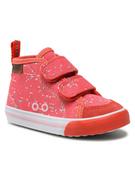 Buty dla dziewczynek - Reima Trzewiki Huvitus 569335 Różowy - miniaturka - grafika 1