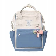 Plecaki szkolne i tornistry - Plecak Travel-Ready damski 13,3" SZKOLNY STUDENCKI wodoodporny fioletowy - miniaturka - grafika 1