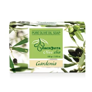 MACROVITA OLIVE-ELIA mydło z czystej oliwy z oliwek GARDENIA 100g - Mydła - miniaturka - grafika 1