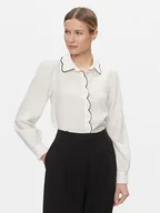 Koszule damskie - Vero Moda Koszula Gigi 10303039 Biały Regular Fit - miniaturka - grafika 1