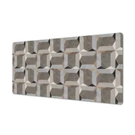 Podkładki na biurko - Mata na blat ze wzorem nadruk Geometryczna kostka, ArtprintCave - miniaturka - grafika 1