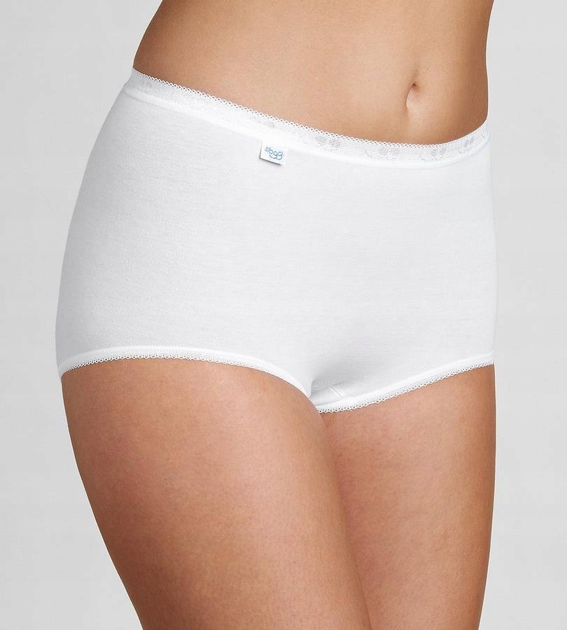 Figi damskie SLOGGI BASIC+ MAXI 2 sztuki 46 BIAŁY