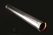 Kominy i akcesoria - Rura kominowa L-1000 DN60 jednościenna kondensacyjna z uszczelką do kotłów kondensacyjnych / turbo - miniaturka - grafika 1