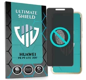 Szkła hartowane na telefon - NAJLEPSZE SZKŁO 5D PEŁNE DO HUAWEI P8 P9 LITE 2017 NIETŁUKĄCE ORYGINAŁ - miniaturka - grafika 1