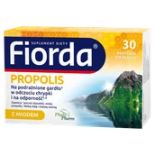 Przeziębienie i grypa - Fiorda Propolis, 30 pastylek do ssania - miniaturka - grafika 1