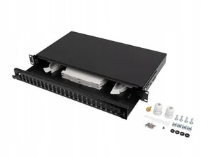 Przełącznica światłowodowa Lanberg 24xSC Duplex / 24xLC Quad RACK 19" - Pozostałe akcesoria sieciowe - miniaturka - grafika 1