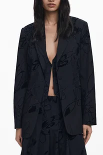 DESIGUAL CLASSIC CZARNA KURTKA DAMSKA - Kurtki damskie - miniaturka - grafika 1